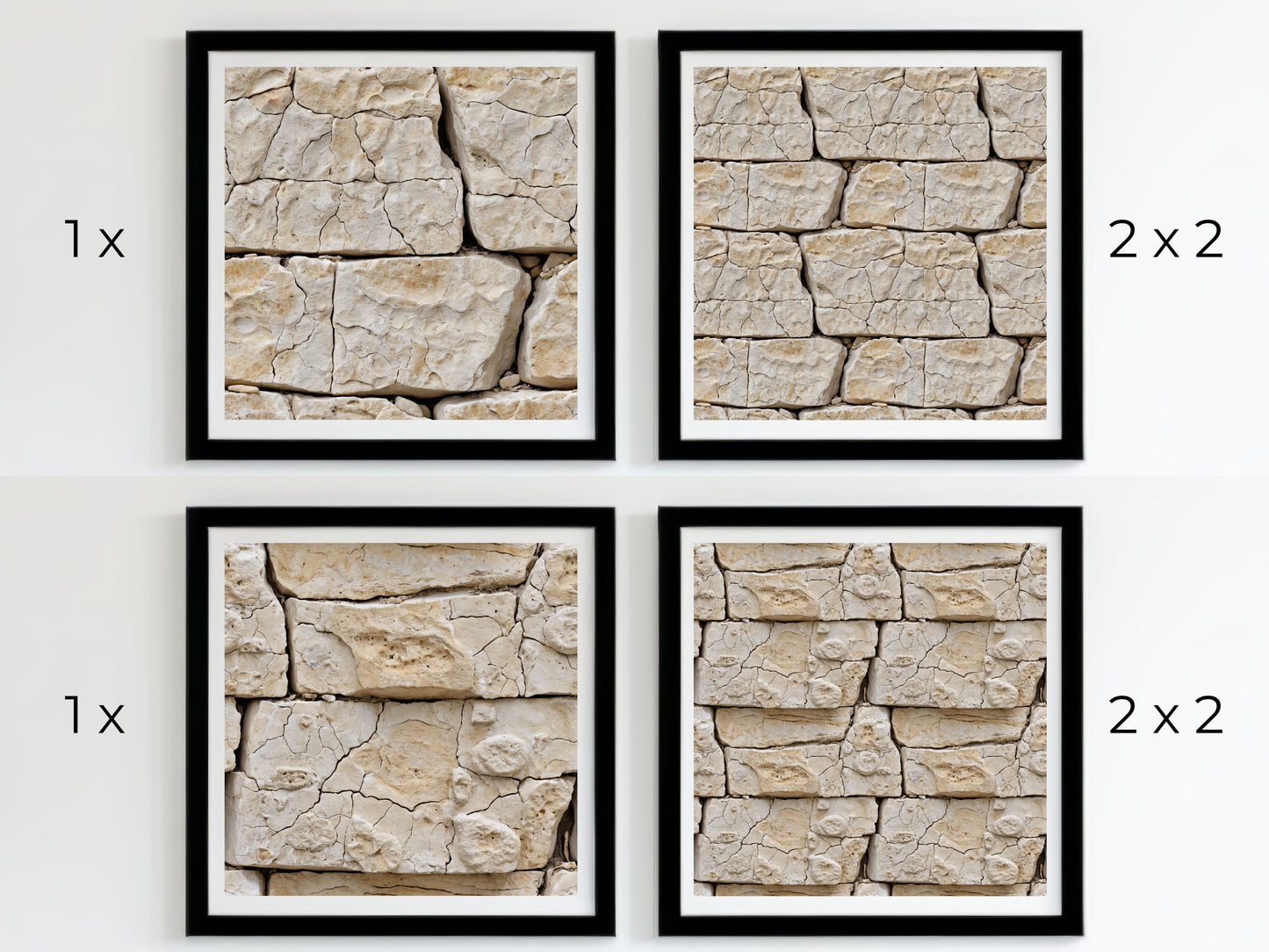 Beige Brick Wall pack, seamless pattern / seamless texture 2048*2048 pixels, 300dpi, PNG 10 images