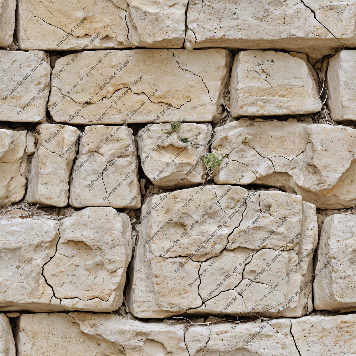 Beige Brick Wall pack, seamless pattern / tiles / texture 2048*2048 pixels, 300dpi, PNG 10 images - ArtRemade