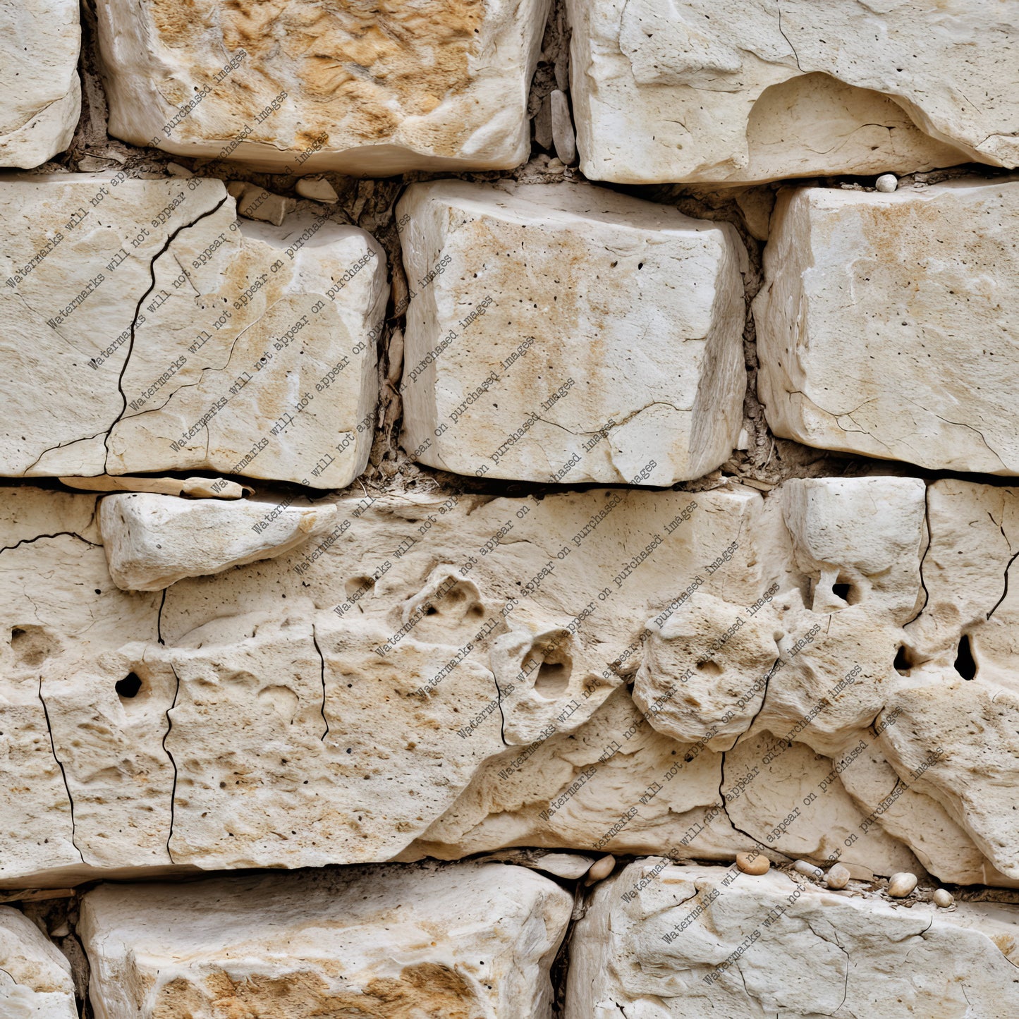 Beige Brick Wall pack, seamless pattern / tiles / texture 2048*2048 pixels, 300dpi, PNG 10 images - ArtRemade