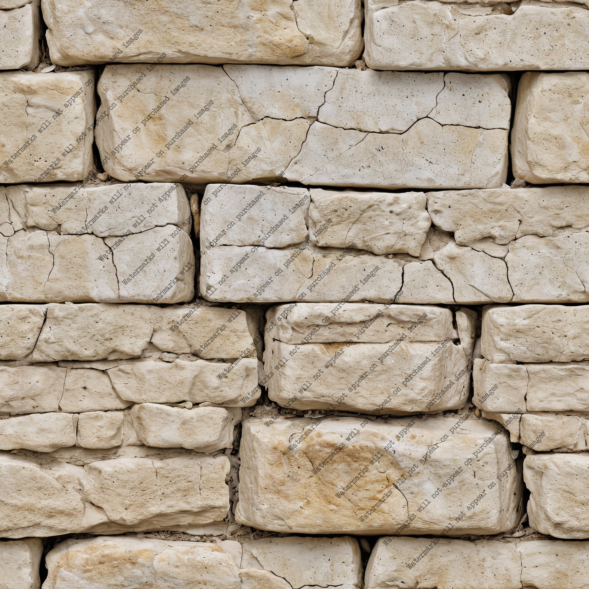 Beige Brick Wall pack, seamless pattern / tiles / texture 2048*2048 pixels, 300dpi, PNG 10 images - ArtRemade