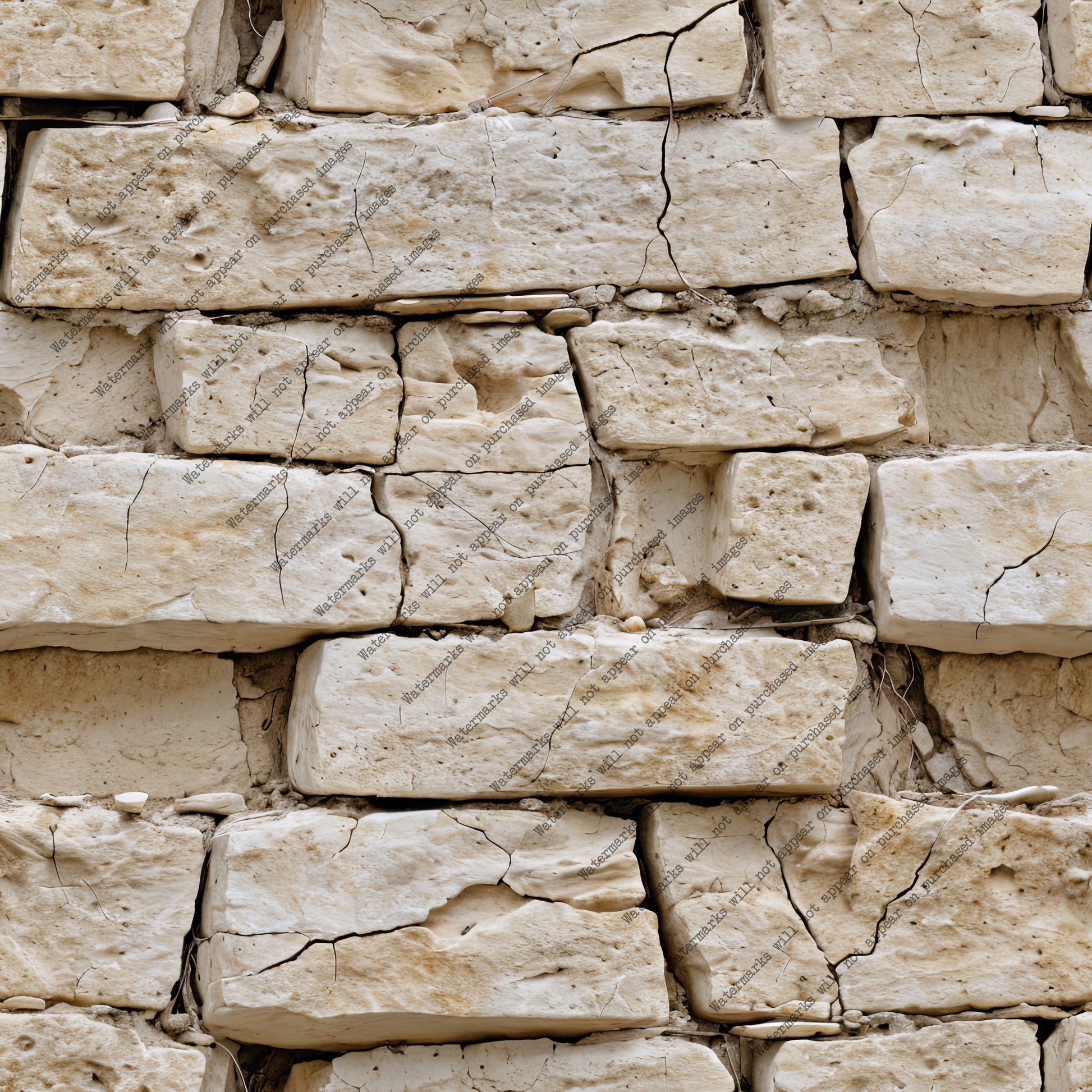 Beige Brick Wall pack, seamless pattern / tiles / texture 2048*2048 pixels, 300dpi, PNG 10 images - ArtRemade