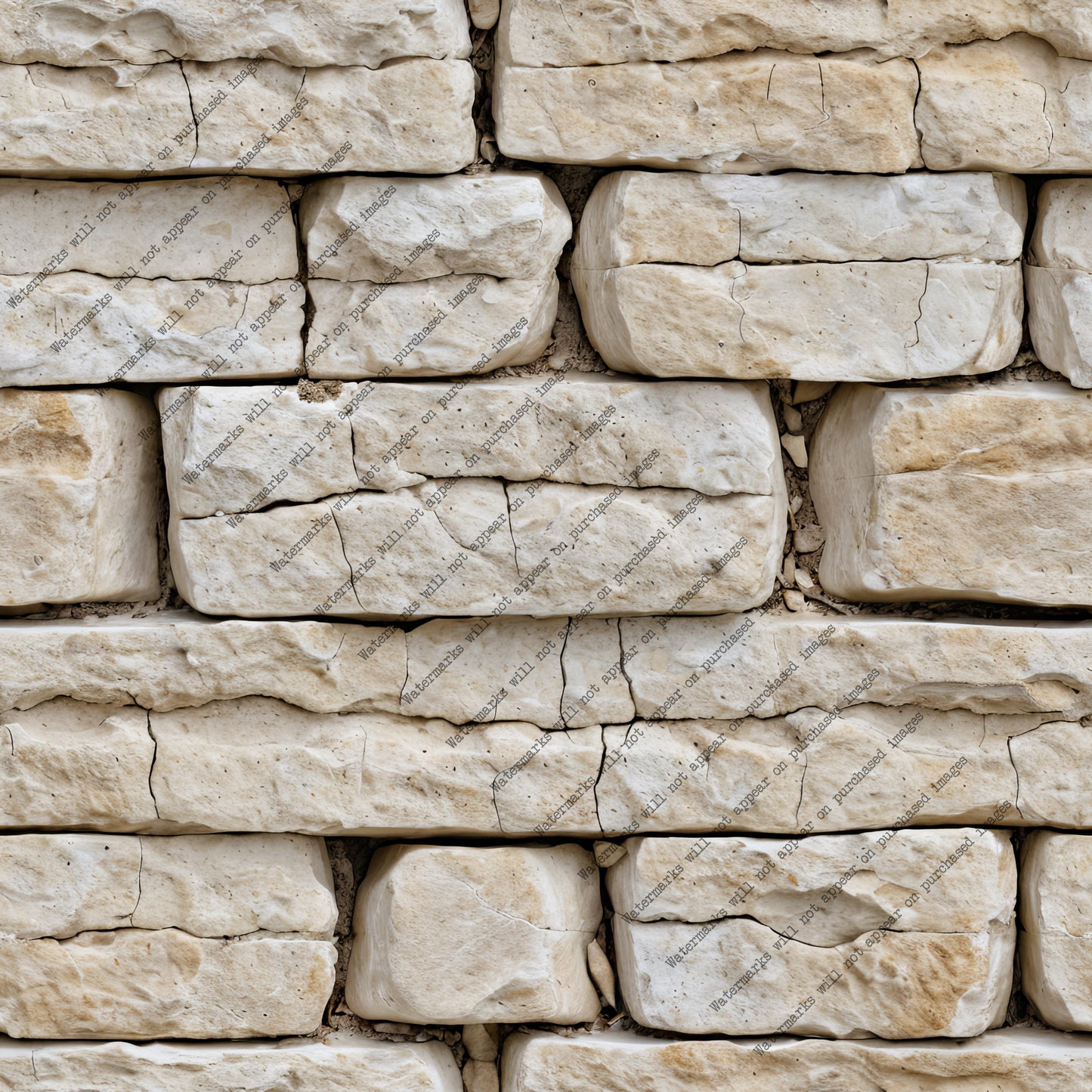 Beige Brick Wall pack, seamless pattern / tiles / texture 2048*2048 pixels, 300dpi, PNG 10 images - ArtRemade