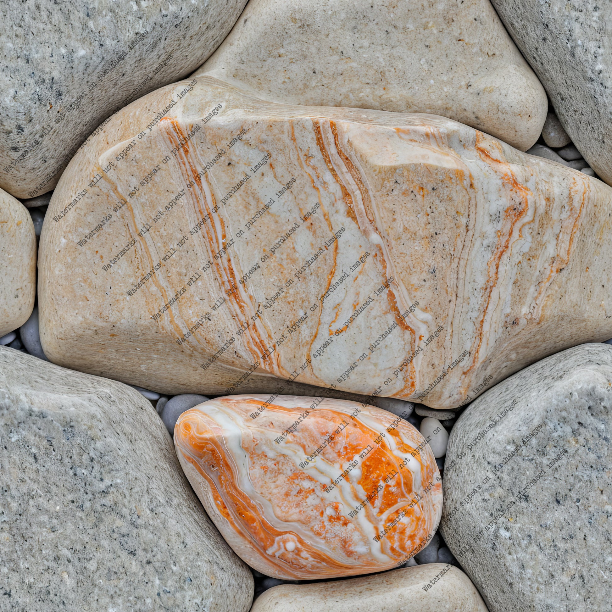 River Rock Wall pack, seamless pattern / tiles / texture 2048*2048 pixels, 300dpi, PNG 10 images - ArtRemade