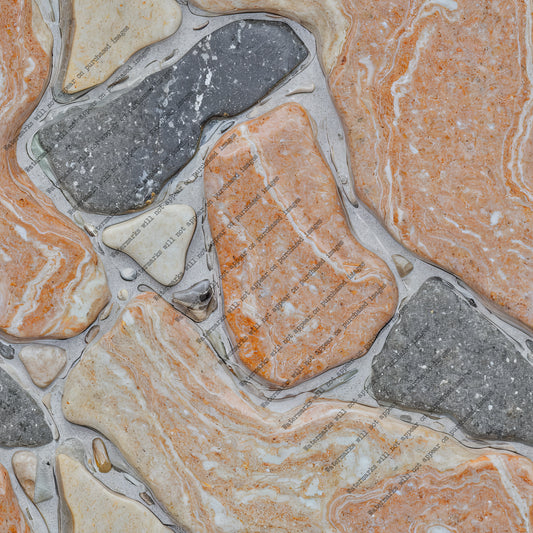 River Rock Wall pack, seamless pattern / tiles / texture 2048*2048 pixels, 300dpi, PNG 10 images - ArtRemade