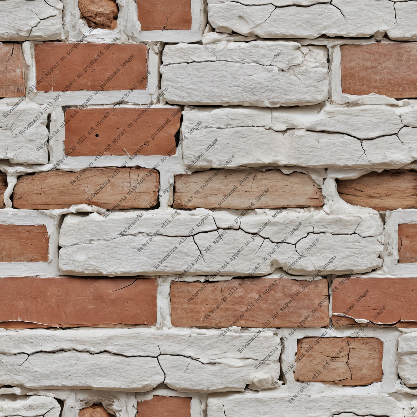 Beige and Orange Brick Wall pack, seamless pattern / tiles / texture 2048*2048 pixels, 300dpi, PNG 10 images - ArtRemade