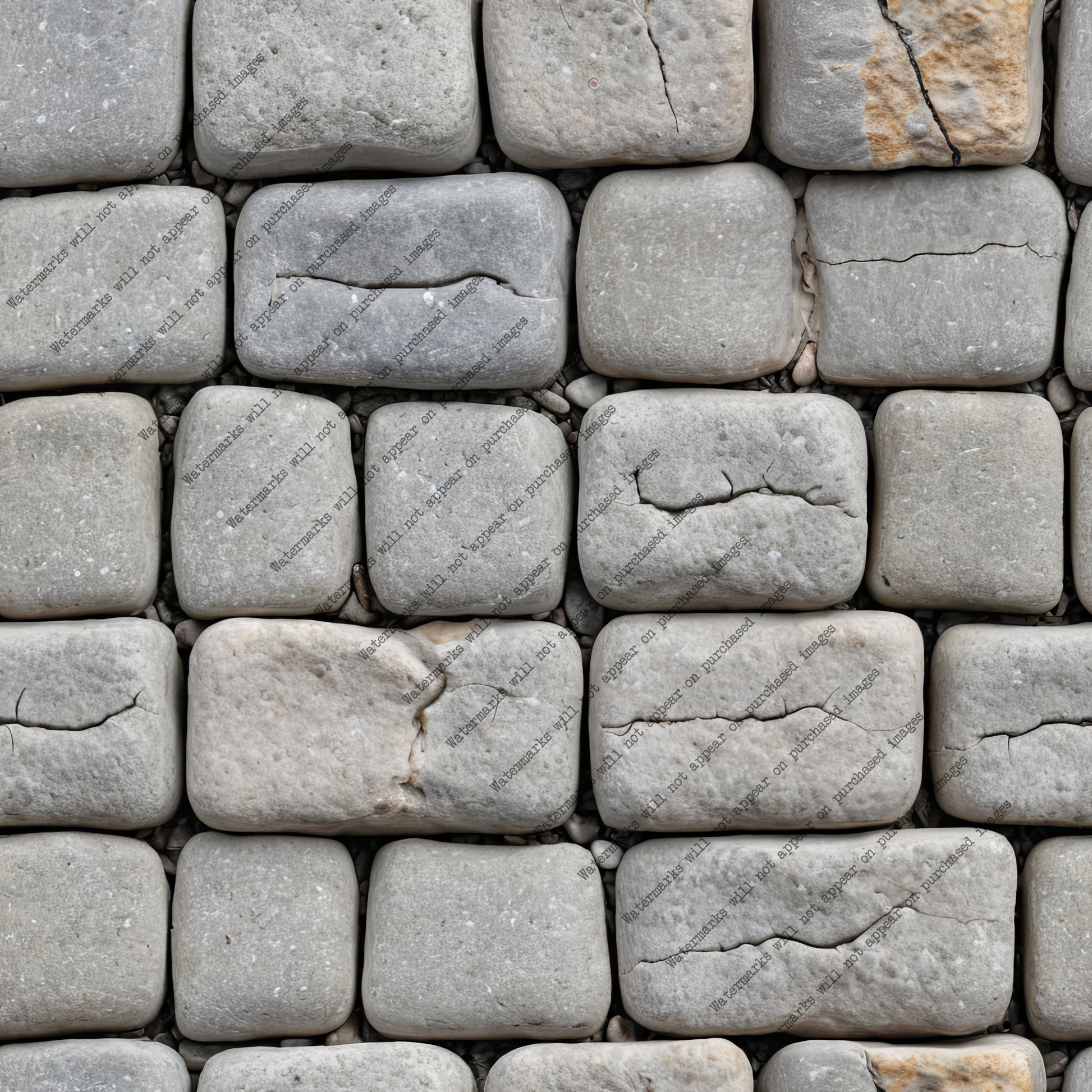 River Rock Wall pack, seamless pattern / tiles / texture 2048*2048 pixels, 300dpi, PNG 10 images - ArtRemade