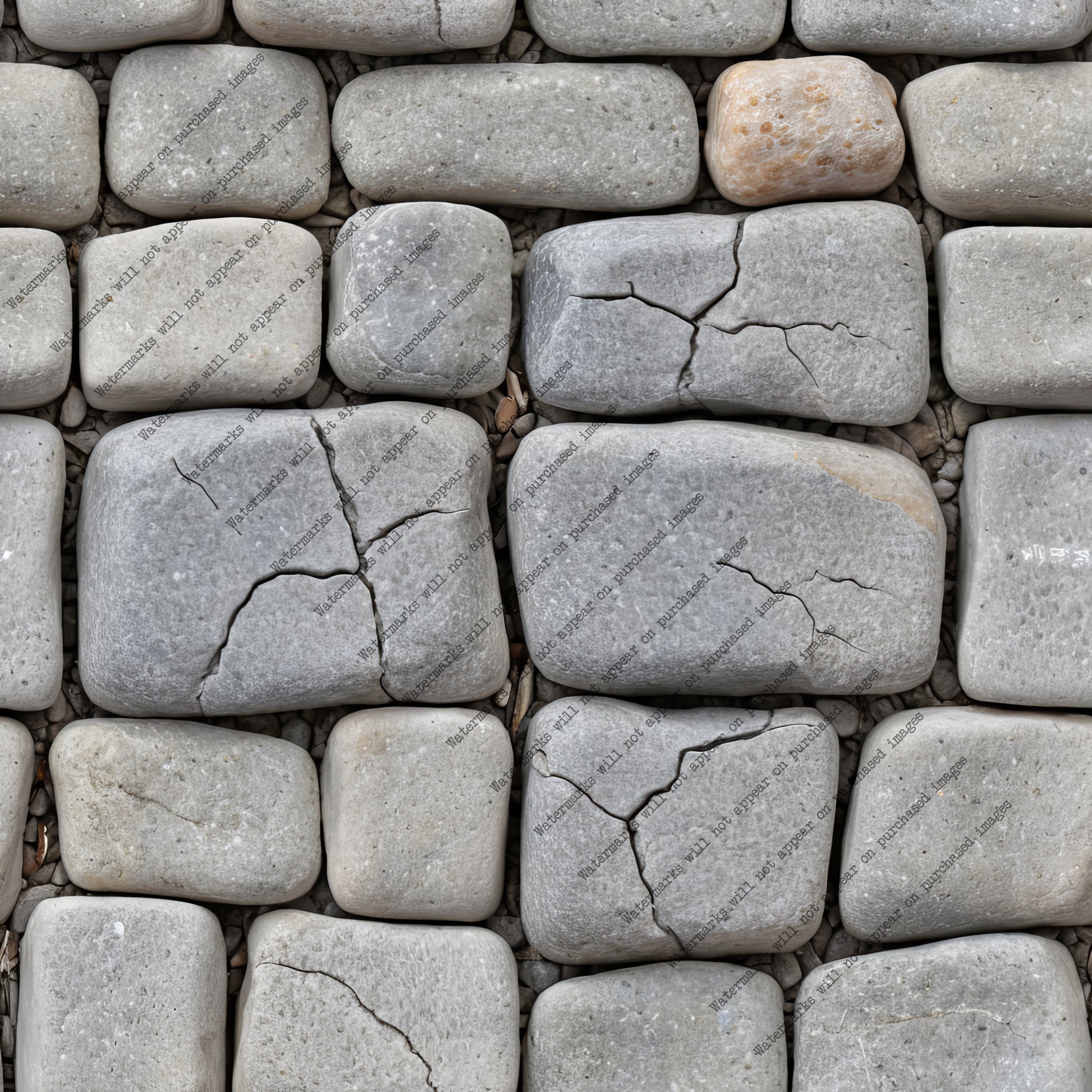 River Rock Wall pack, seamless pattern / tiles / texture 2048*2048 pixels, 300dpi, PNG 10 images - ArtRemade