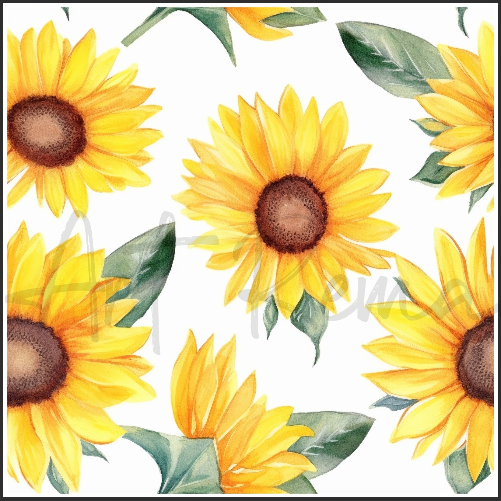 Bicolor Sunflower Art Digital Paper pack, seamless pattern / tiles, 3072 x 3072 pixels, 300dpi, JPEG, SVG, 29 images - ArtRemade