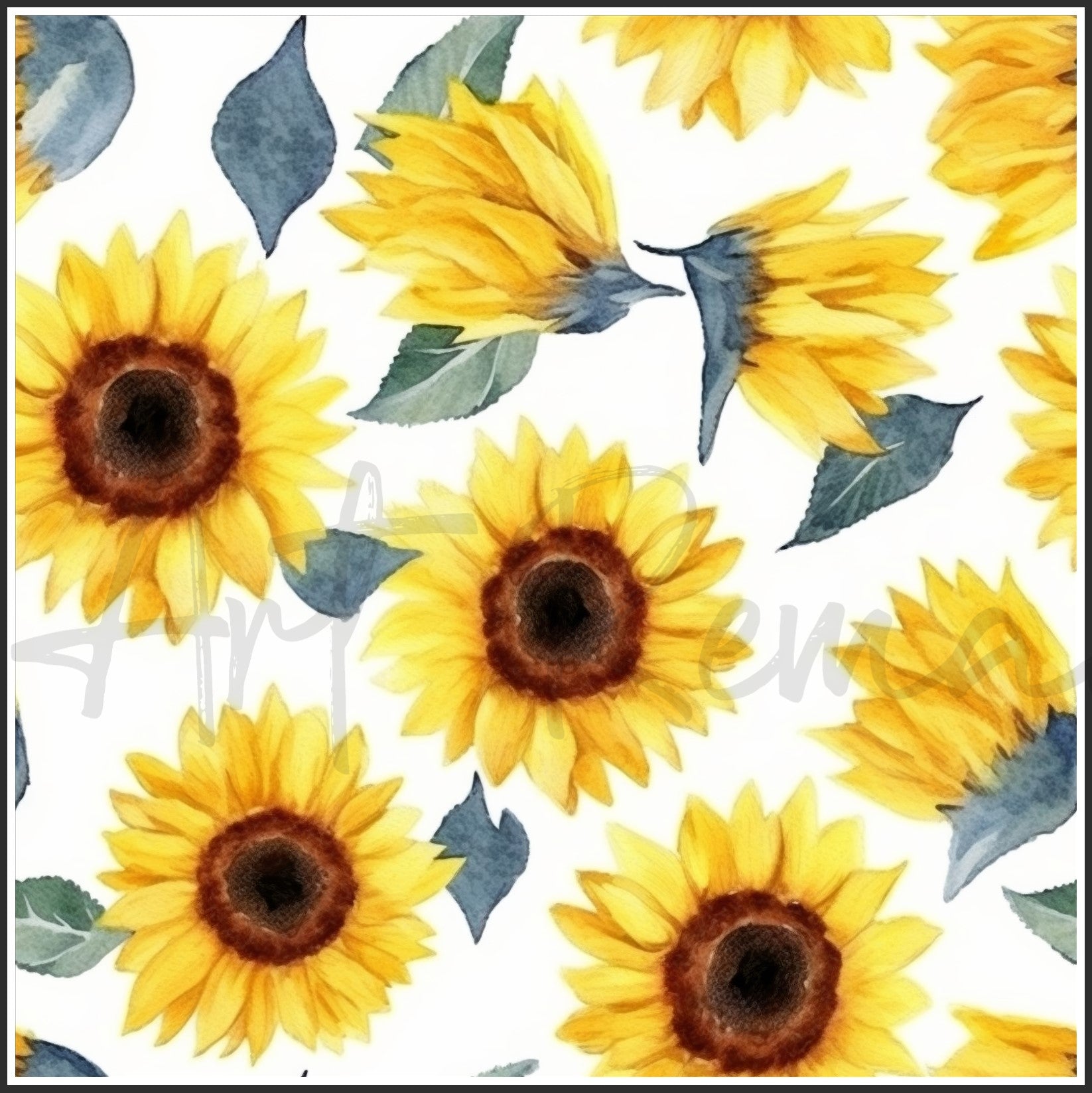 Bicolor Sunflower Art Digital Paper pack, seamless pattern / tiles, 3072 x 3072 pixels, 300dpi, JPEG, SVG, 29 images - ArtRemade