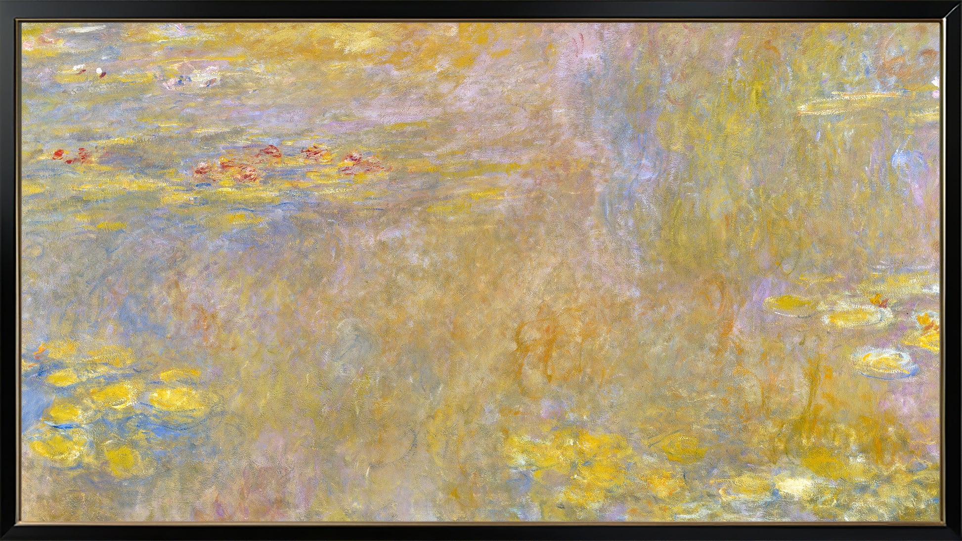 Claude Monet 16:9 Tv Art, set of 5 framed images - ArtRemade