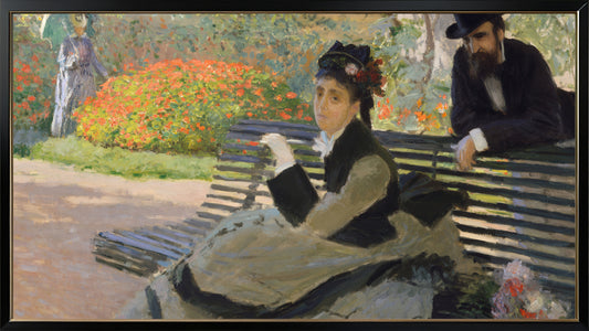 Claude Monet 16:9 Tv Art, set of 5 framed images - ArtRemade