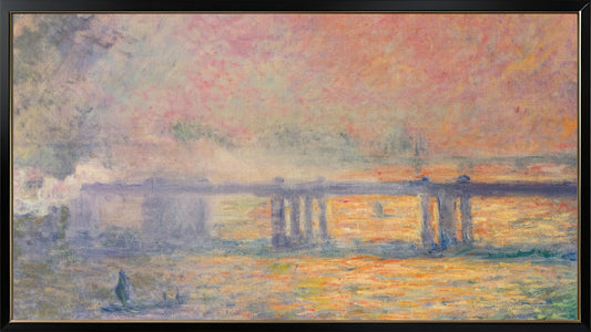Claude Monet 16:9 Tv Art, set of 5 framed images - ArtRemade