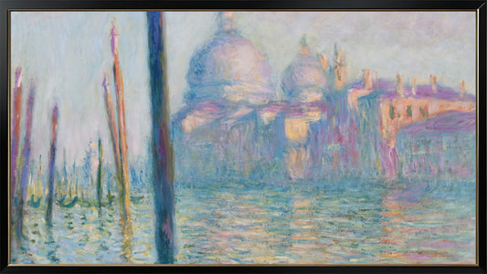 Claude Monet 16:9 Tv Art, set of 5 framed images - ArtRemade