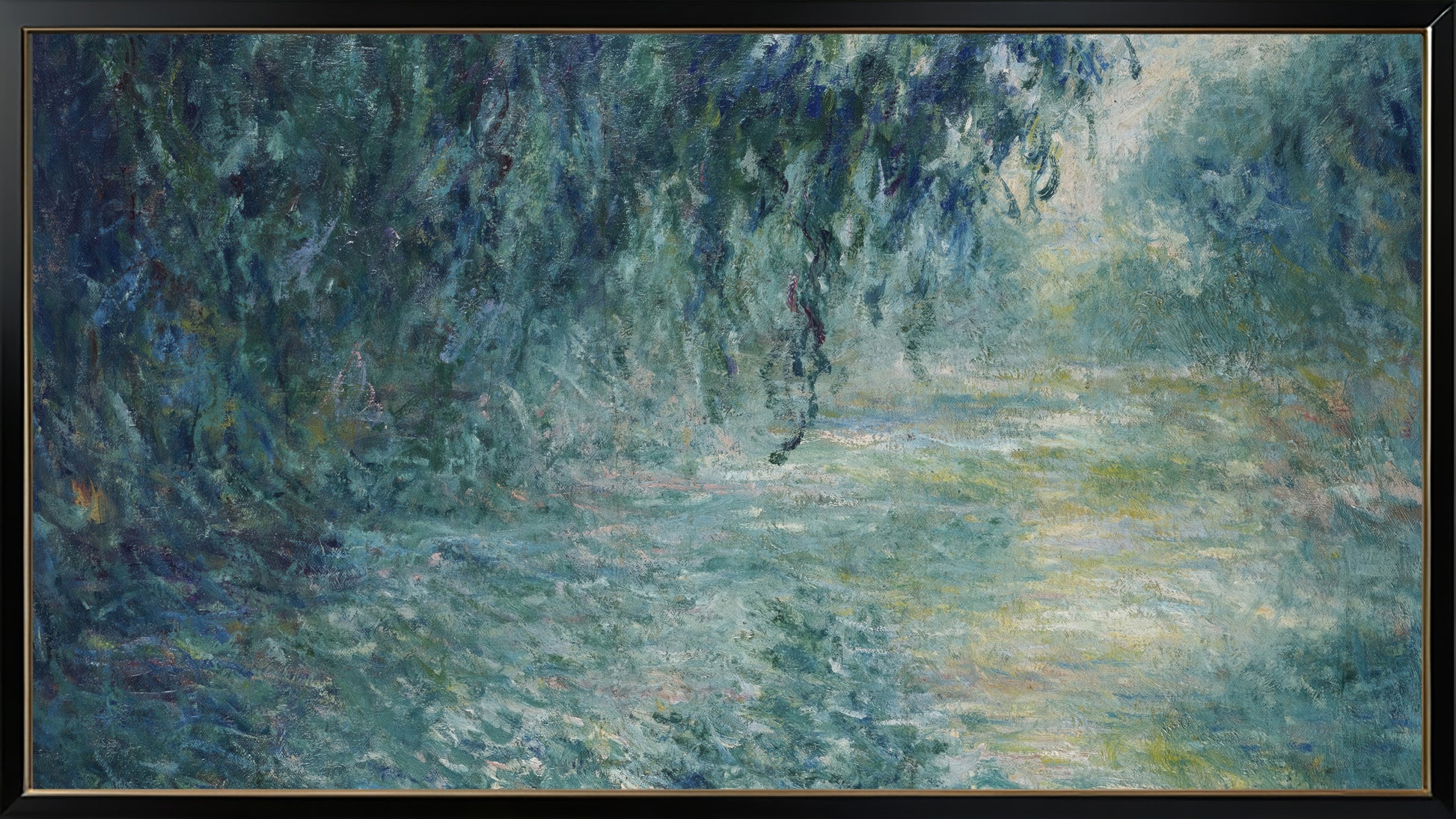 Claude Monet 16:9 Tv Art, set of 5 framed images - ArtRemade