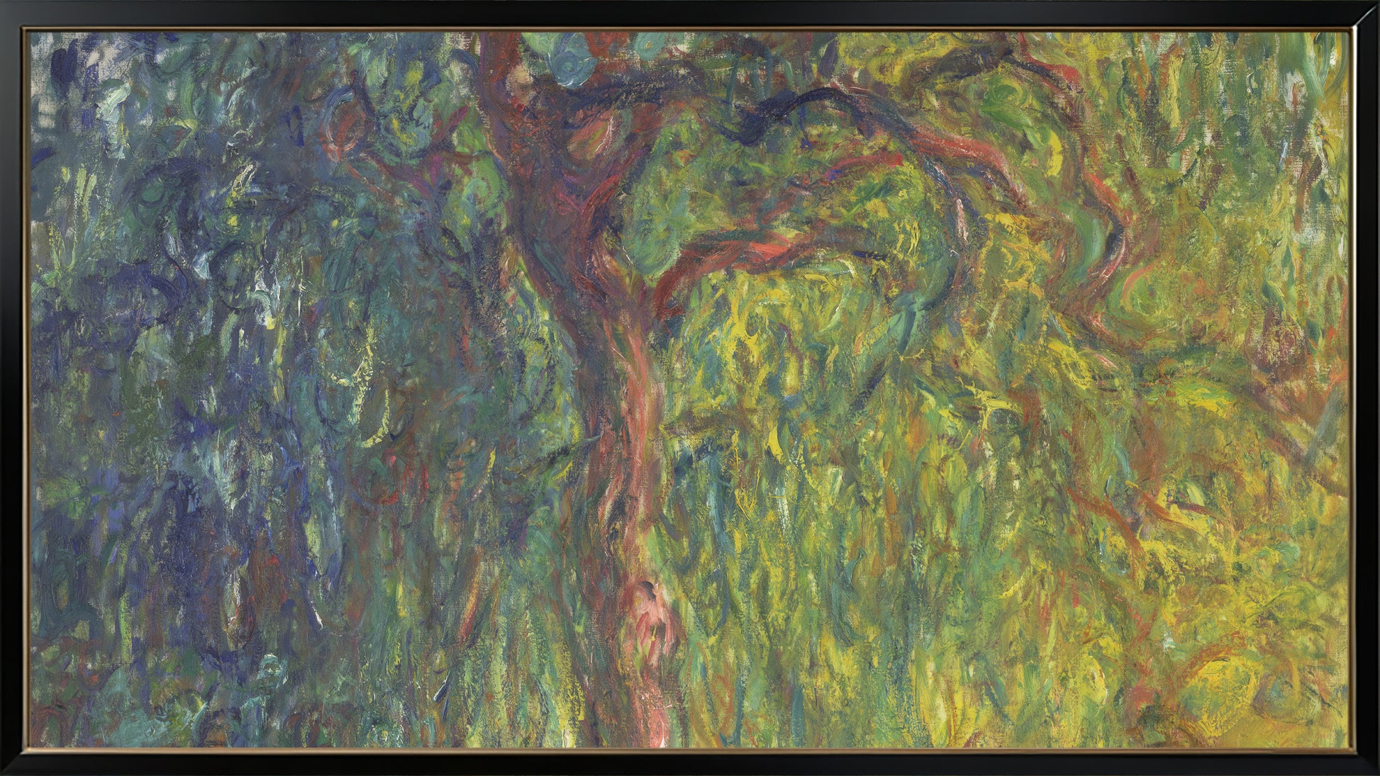 Claude Monet 16:9 Tv Art, set of 5 framed images - ArtRemade