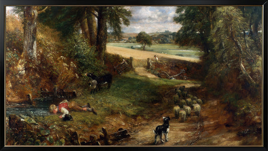 John Constable 16:9 Tv Art, set of 5 framed images - ArtRemade