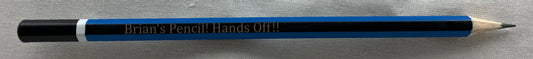 HB Pencils laser engraved with any message, great gift idea