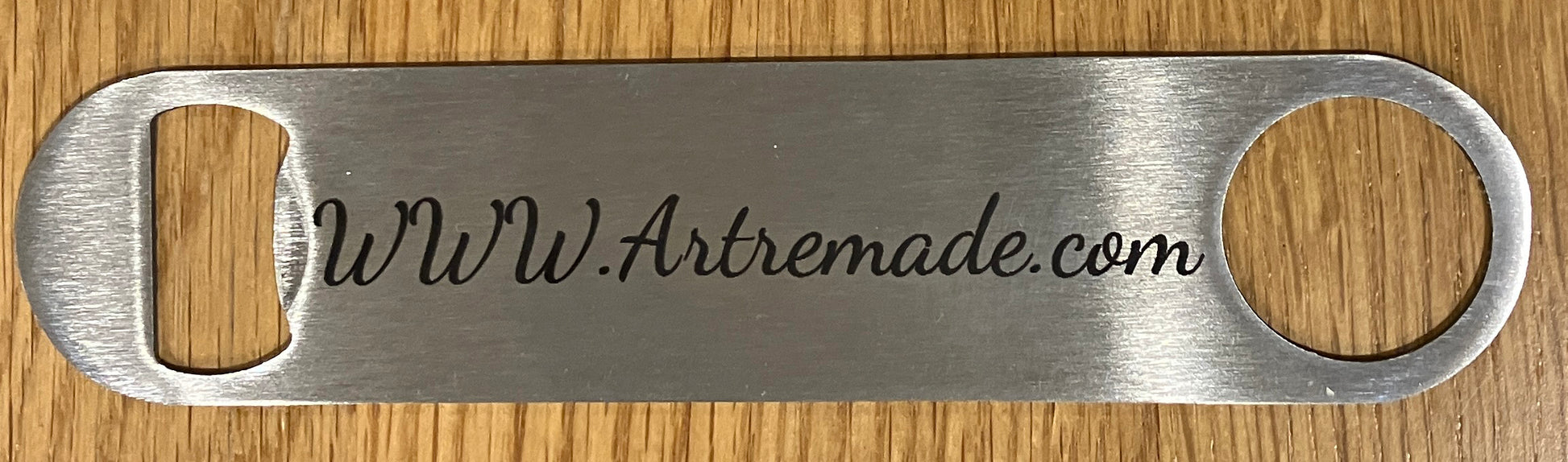 Custom bottle openers, laser engraved to order. Great gifts for travellers, weddings, birthdays, house warming - ArtRemade