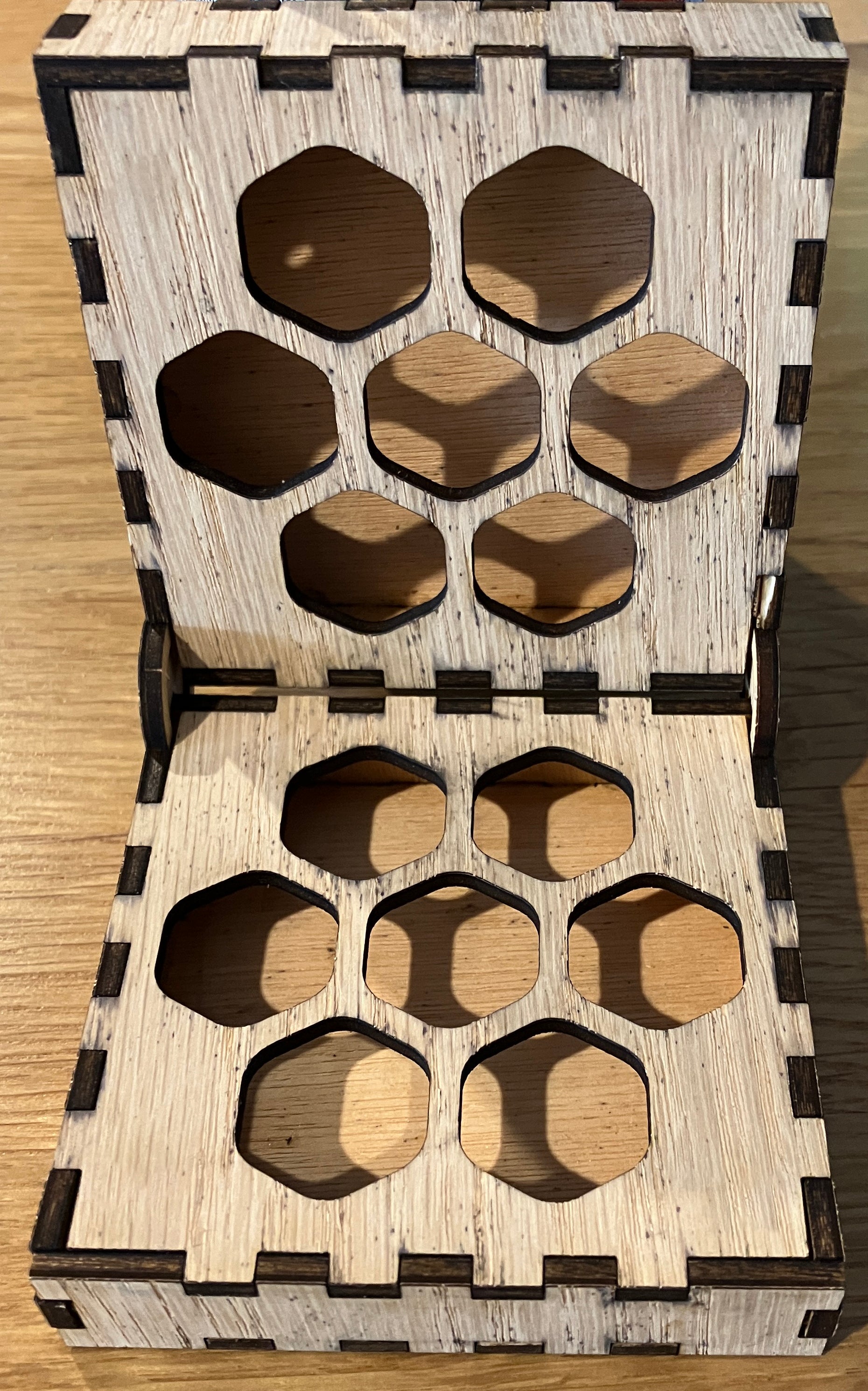 Custom made dice boxes, laser cut, made to order, 3mm MDF ready to paint. Great gift for any board gamer - ArtRemade