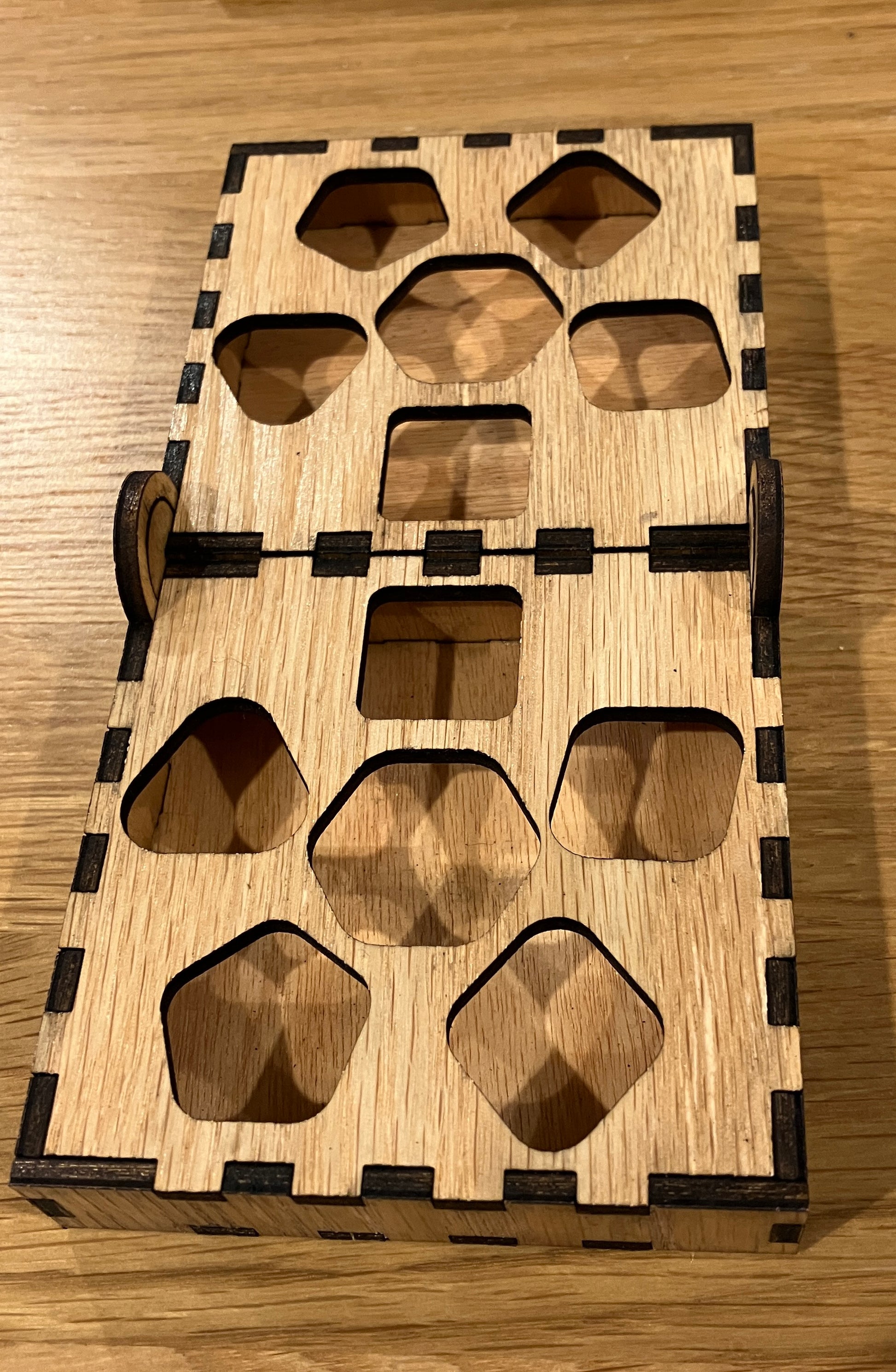 Custom made dice boxes, laser cut, made to order, 3mm MDF ready to paint. Great gift for any board gamer - ArtRemade