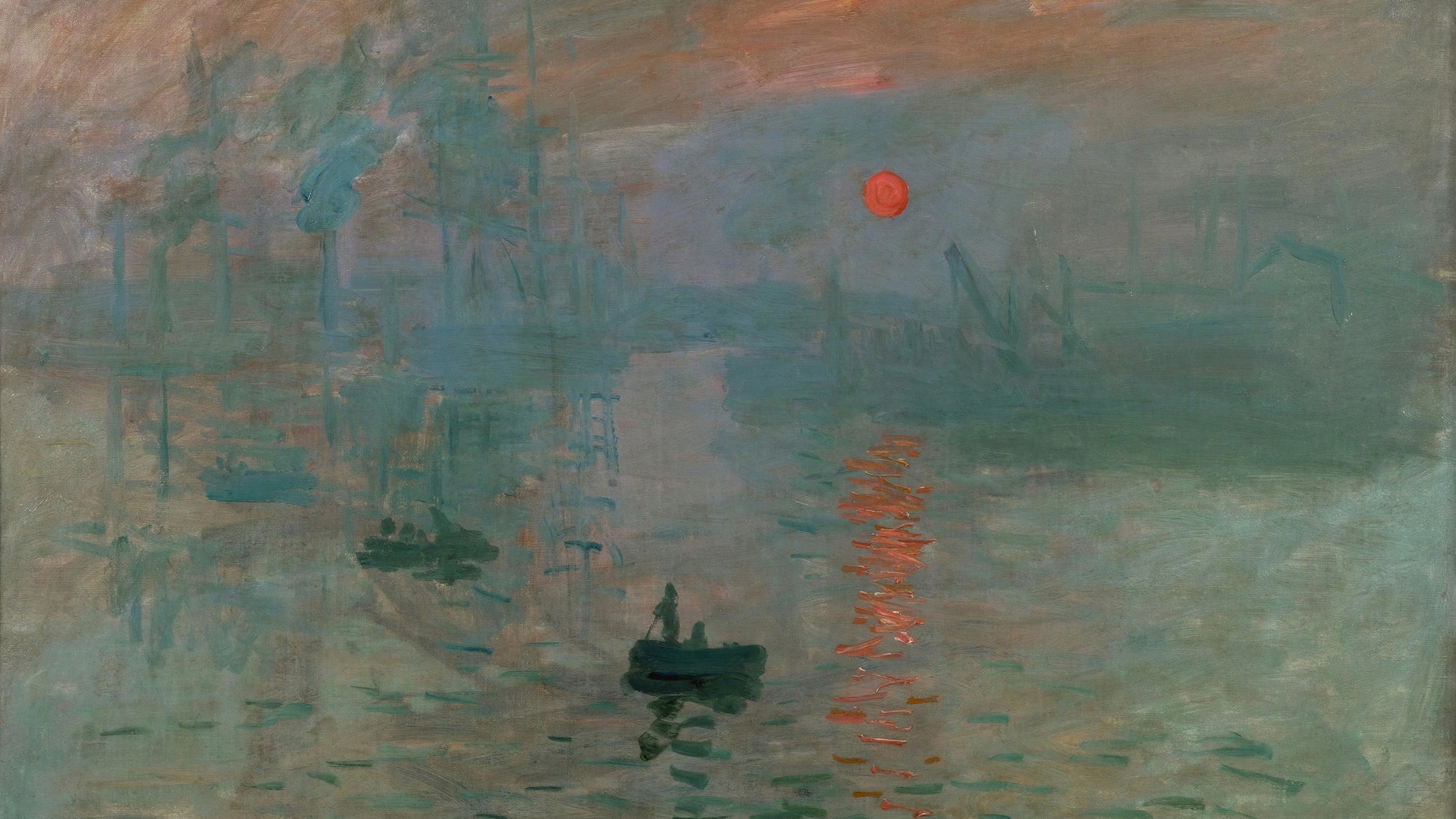 Tranquil Evenings – Soft pastels and impressionist landscapes at dusk 16:9 Tv Art, set of 4 unframed images, Monet, Grimshaw, Pissarro, McNeill - ArtRemade