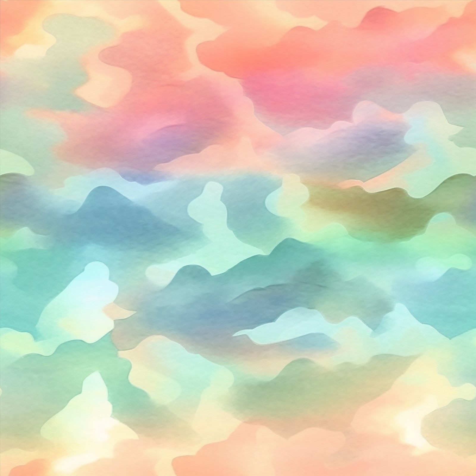 Water color pastel Art Digital Paper pack, seamless pattern / tiles, 3072 x 3072 pixels, 300dpi, JPEG, SVG, 48 images - ArtRemade