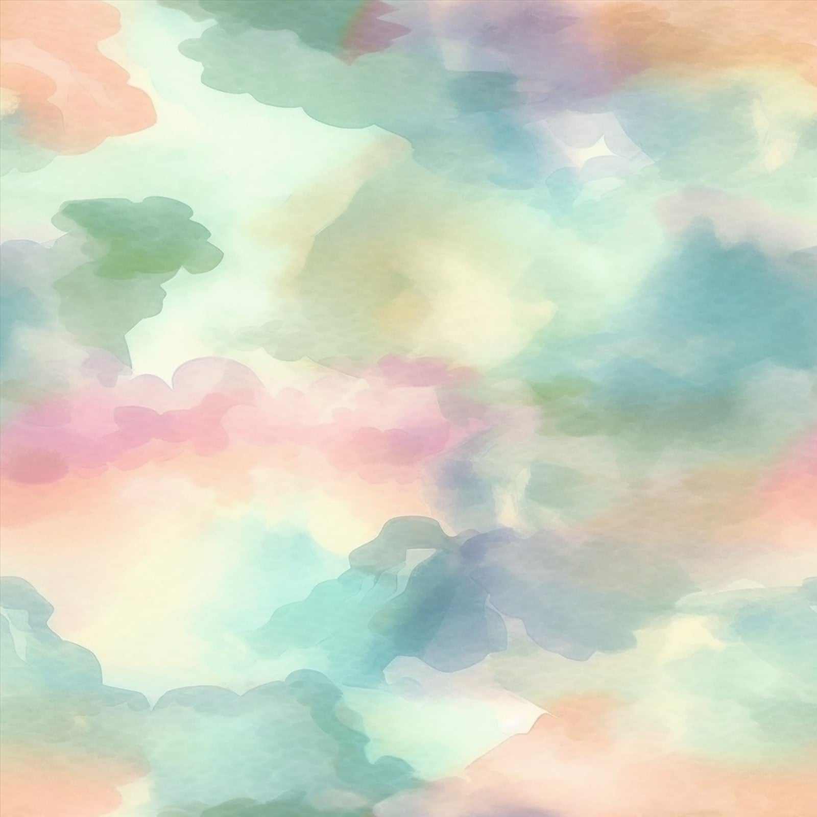 Water color pastel Art Digital Paper pack, seamless pattern / tiles, 3072 x 3072 pixels, 300dpi, JPEG, SVG, 48 images - ArtRemade