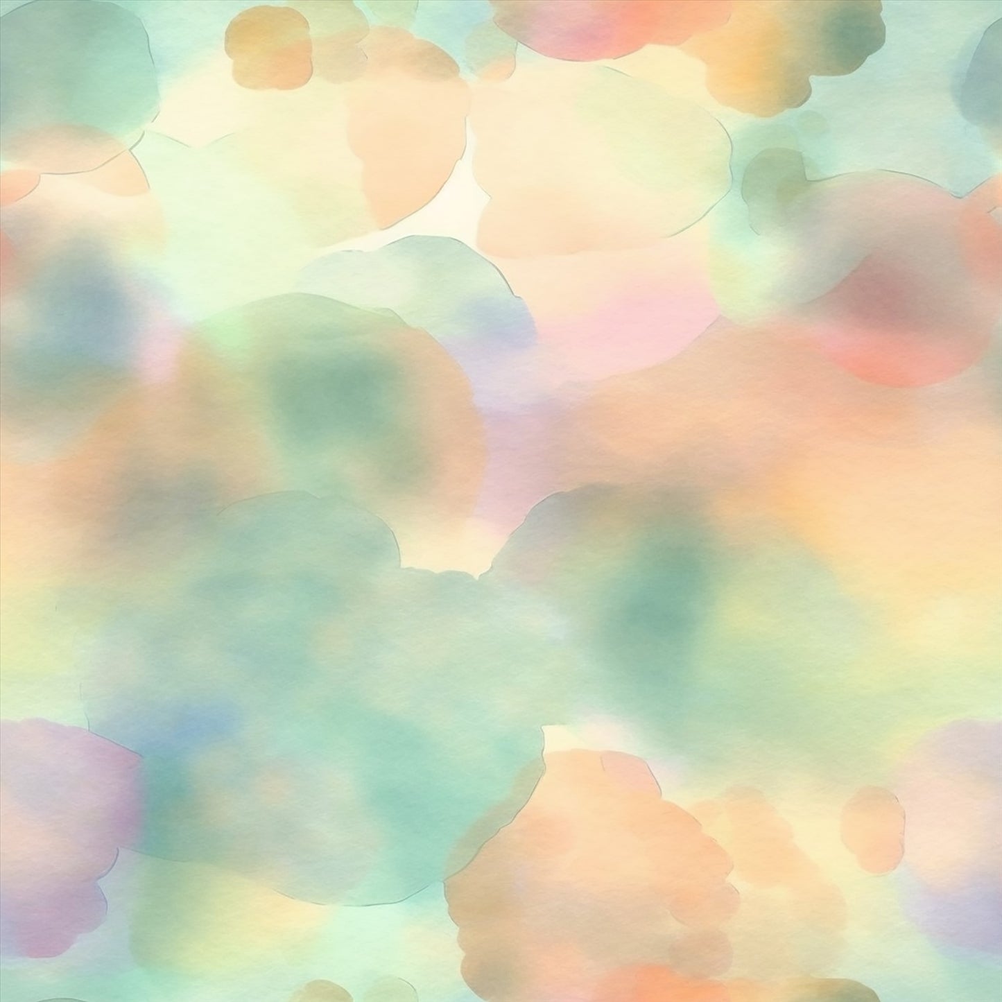 Water color pastel Art Digital Paper pack, seamless pattern / tiles, 3072 x 3072 pixels, 300dpi, JPEG, SVG, 48 images - ArtRemade