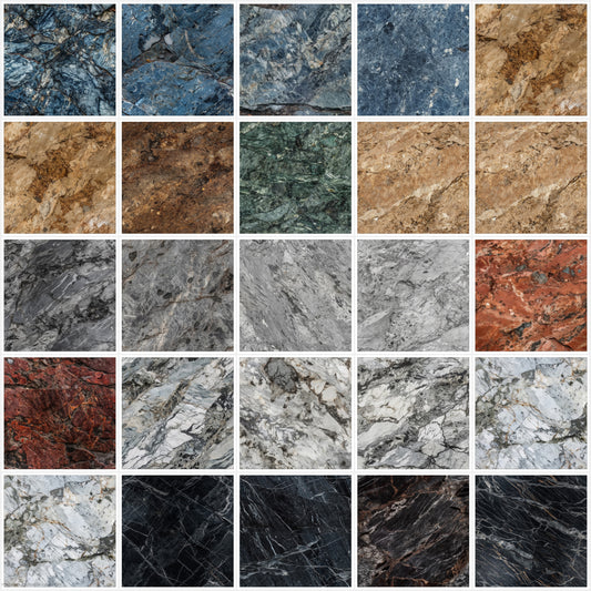 Granite Art Digital Paper pack, seamless pattern / tiles, 3072 x 3072 pixels, 300dpi, JPEG, SVG, 25 images - ArtRemade