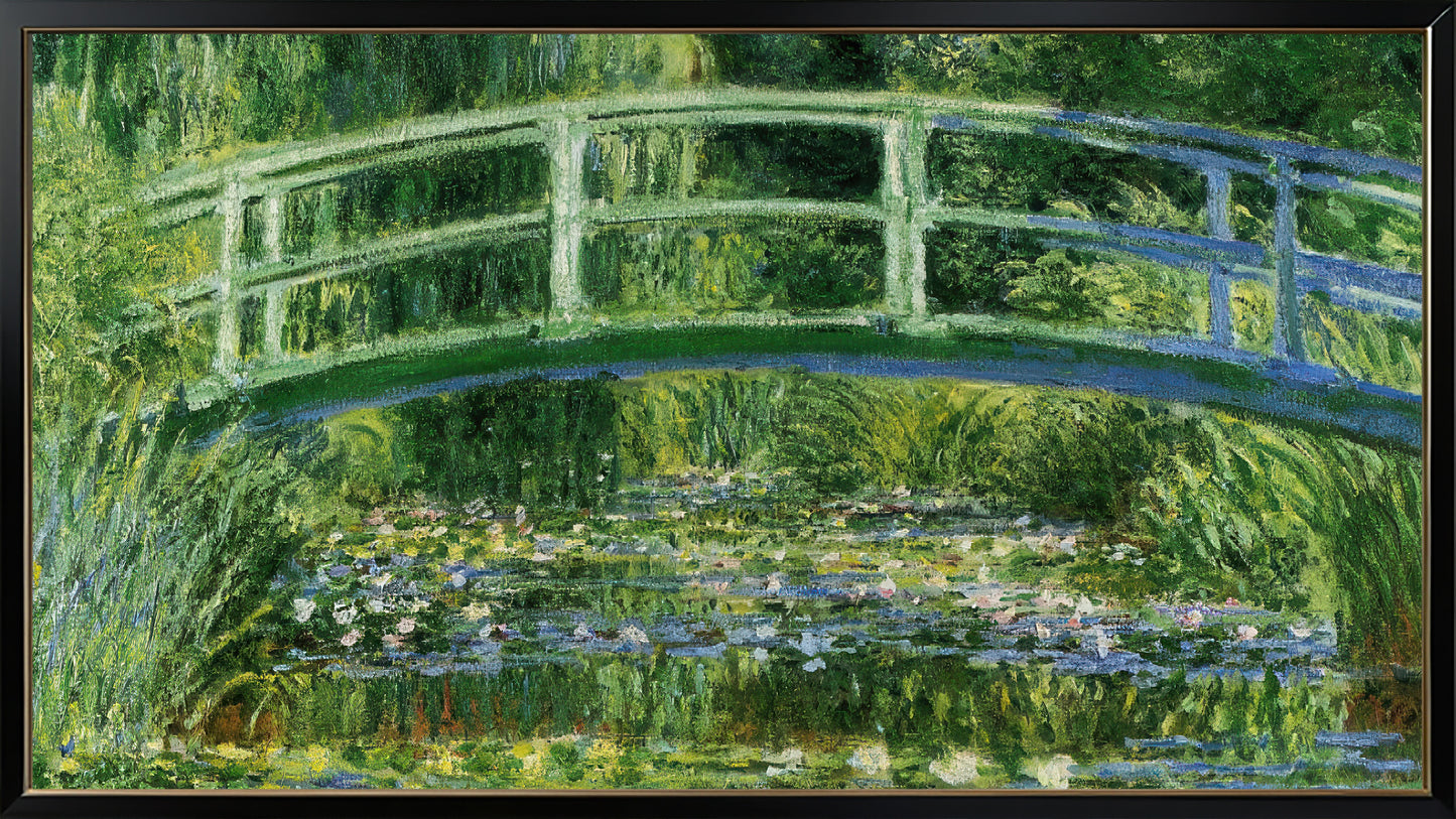 Claude Monet 16:9 Tv Art, set of 5 framed images - ArtRemade