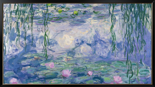 Claude Monet 16:9 Tv Art, set of 5 framed images - ArtRemade