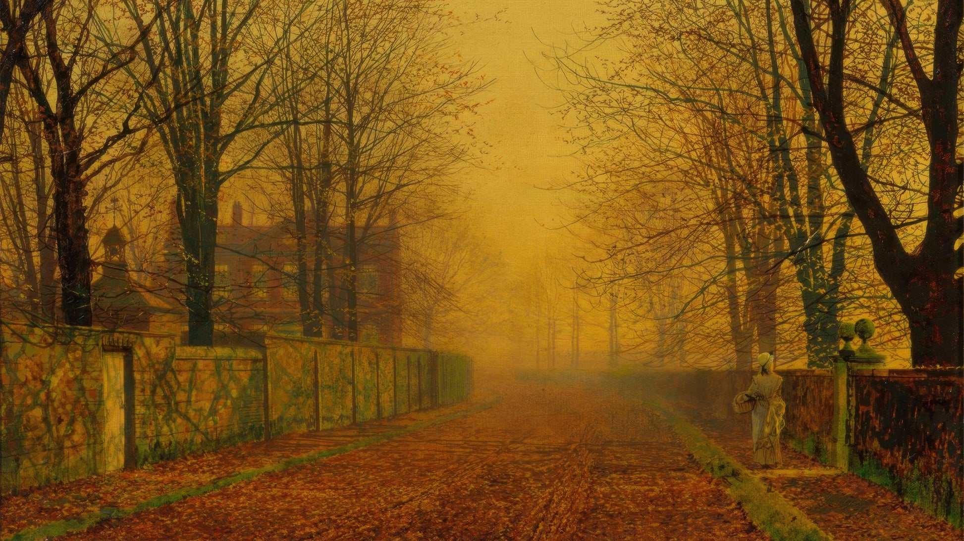Tranquil Evenings – Soft pastels and impressionist landscapes at dusk 16:9 Tv Art, set of 4 unframed images, Monet, Grimshaw, Pissarro, McNeill - ArtRemade