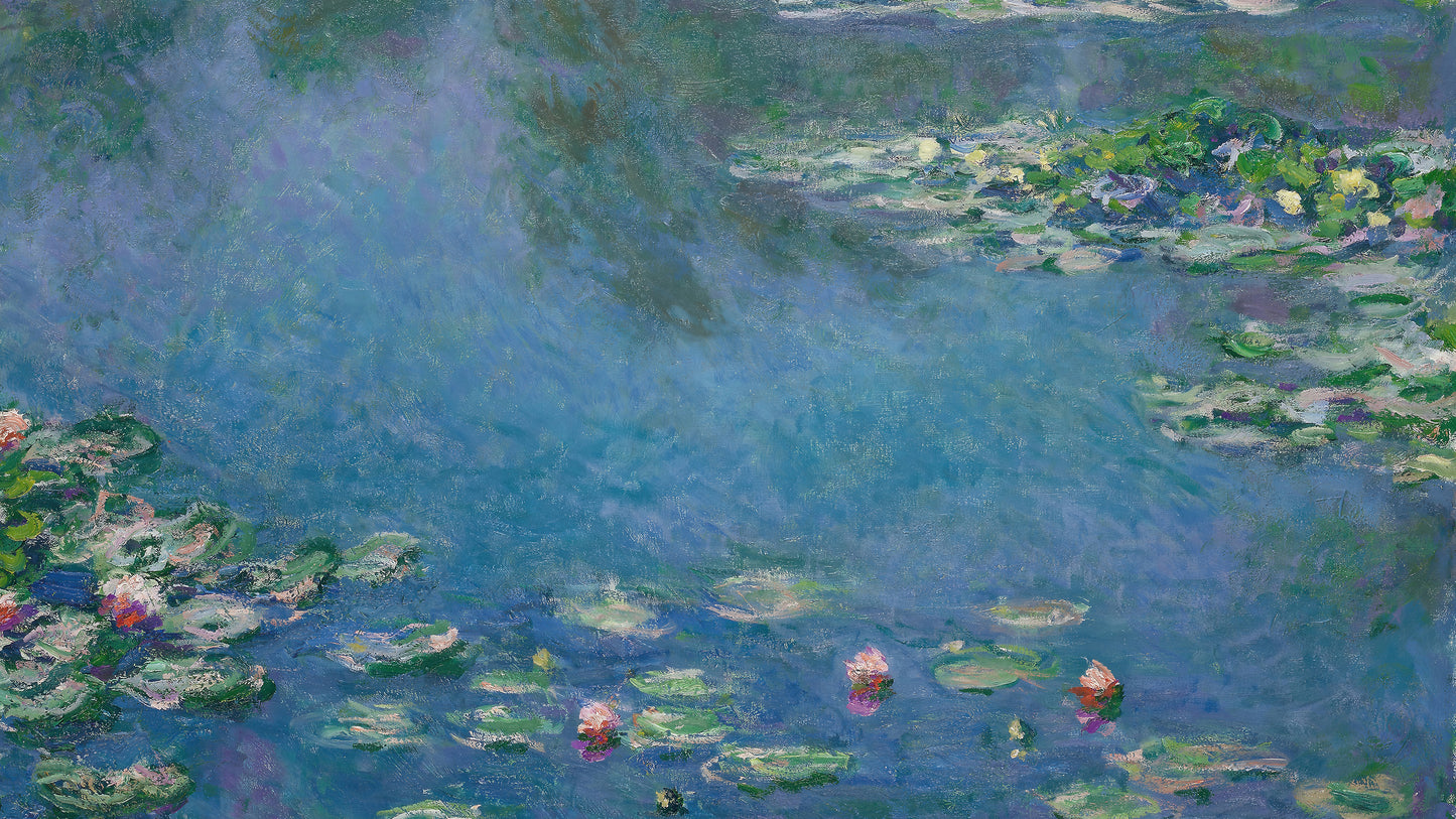 Monet Impressionist Art Collection - Water Lilies & Garden Paintings for TV Display (16:9)