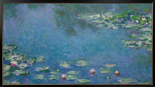 Claude Monet 16:9 Tv Art, set of 5 framed images - ArtRemade